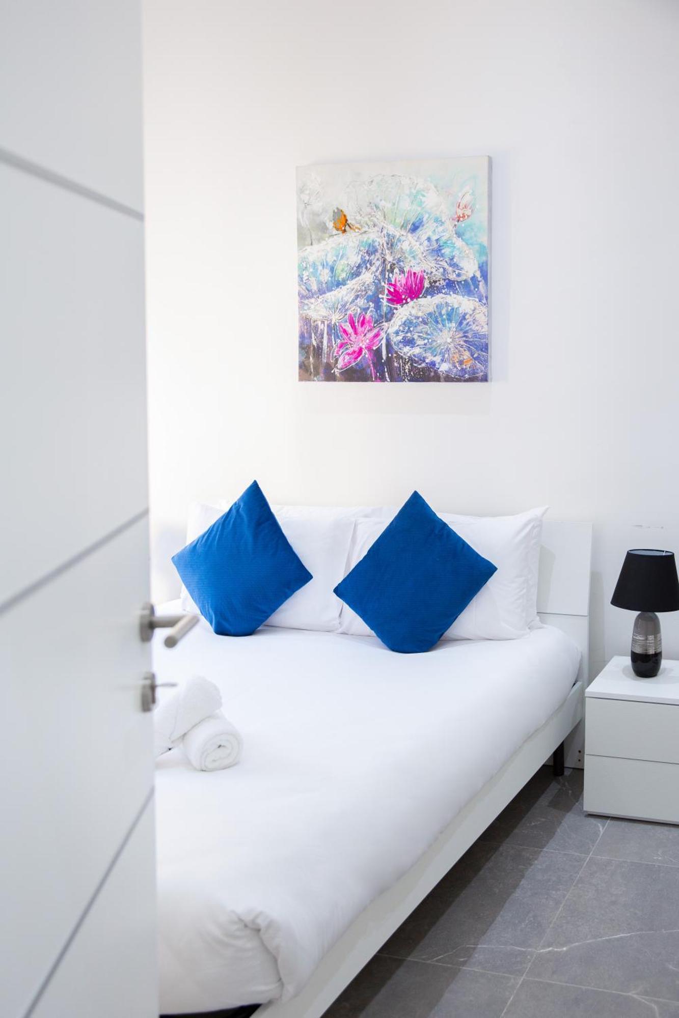 Valletta Waterfront Backyard Flat By Arcobnb Il-Furjana Exteriör bild